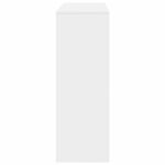 vidaXL Knižnica/deliaca stena biela 100x33x94,5 cm – Obrázok 5