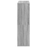 vidaXL Knižnica/deliaca stena sivá sonoma 100x33x115 cm – Obrázok 5