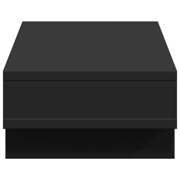 vidaXL Stojan na monitor čierny 50x27x15 cm kompozitné drevo – Obrázok 5