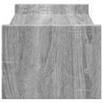 vidaXL Stojan na monitor sivý sonoma 50x27x20 cm kompozitné drevo – Obrázok 5