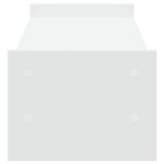 vidaXL Stojan na monitor biely 100x27x20 cm kompozitné drevo – Obrázok 5