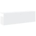 vidaXL Nástenná skrinka 100x20x30 cm biela kompozitné drevo – Obrázok 6