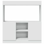 vidaXL Vysoká skrinka biela 92x33x100 cm kompozitné drevo – Obrázok 5