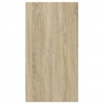 vidaXL Skrinka na lieky dub sonoma 30x41x77,5 cm kompozitné drevo – Obrázok 6