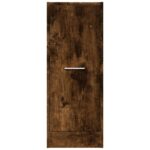 vidaXL Skrinka na lieky dymový dub 30x41x77,5 cm kompozitné drevo – Obrázok 5