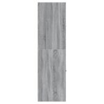 vidaXL Skrinka na lieky sivý dub sonoma 30x41x144,5 kompozitné drevo – Obrázok 6