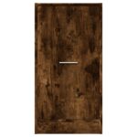 vidaXL Skrinka na lieky dymový dub 40x41x77,5 cm kompozitné drevo – Obrázok 5