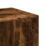 vidaXL Skrinka na lieky dymový dub 40x41x77,5 cm kompozitné drevo – Obrázok 8