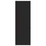 vidaXL Skrinka na lieky čierna 40x41x118 cm kompozitné drevo – Obrázok 6