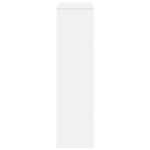 vidaXL Deliaca stena biela 100x33x125,5 cm kompozitné drevo – Obrázok 5