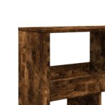 vidaXL Deliaca stena dymový dub 100x33x125,5 cm kompozitné drevo – Obrázok 7