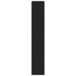 vidaXL Deliaca stena čierna 100x33x187,5 cm kompozitné drevo – Obrázok 5