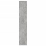 vidaXL Deliaca stena betónová sivá 100x33x187,5 cm kompozitné drevo – Obrázok 5