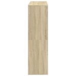 vidaXL Deliaca stena dub sonoma 100x33x115 cm kompozitné drevo – Obrázok 5
