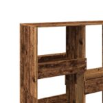 vidaXL Deliaca stena staré drevo 100x33x115 cm kompozitné drevo – Obrázok 7