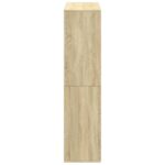 vidaXL Deliaca stena dub sonoma 100x33x135 cm kompozitné drevo – Obrázok 5