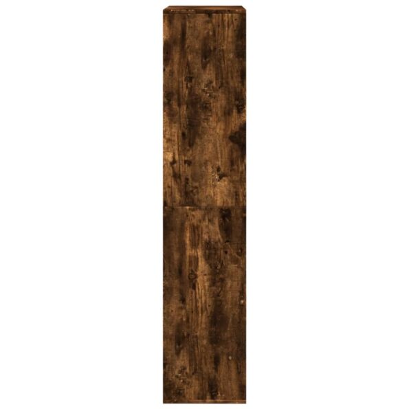 vidaXL Deliaca stena dymový dub 100x33x155,5 cm kompozitné drevo – Obrázok 5