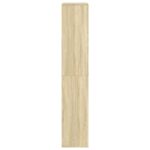 vidaXL Deliaca stena dub sonoma 100x33x175 cm kompozitné drevo – Obrázok 5