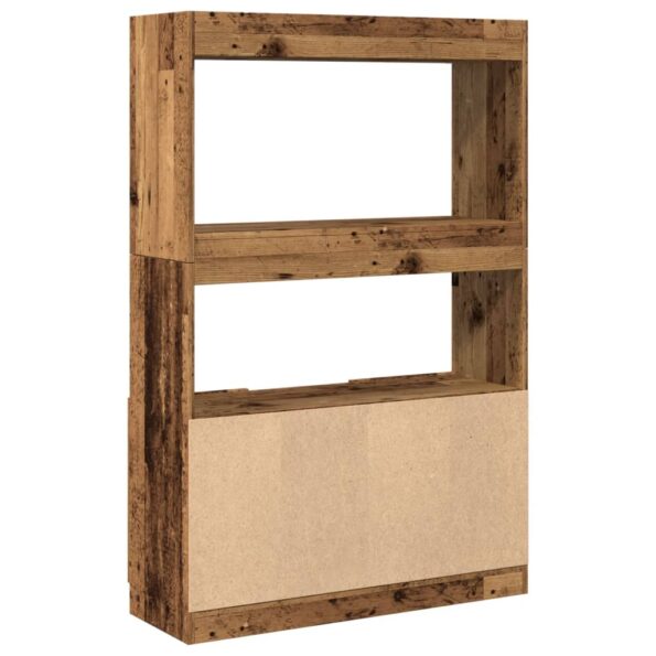 VXL8721158405715_g_en_hd_5.jpg vidaXL Vysoká skrinka staré drevo 92x33x140 cm kompozitné drevo – Obrázok 7