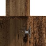 vidaXL Vysoká skrinka staré drevo 92x33x140 cm kompozitné drevo – Obrázok 10