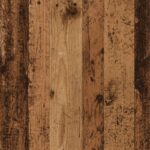 vidaXL Vysoká skrinka staré drevo 92x33x140 cm kompozitné drevo – Obrázok 11