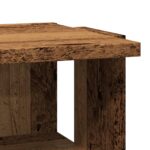 vidaXL Skrinky na topánky 2 ks staré drevo 28x27x102 cm kompoz. drevo – Obrázok 7