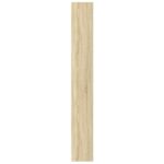 vidaXL Knižnica dub sonoma 60x24x176 cm kompozitné drevo – Obrázok 5