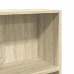 vidaXL Knižnica dub sonoma 60x24x176 cm kompozitné drevo – Obrázok 7