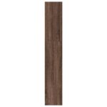 vidaXL Knižnica hnedý dub 80x24x143 cm kompozitné drevo – Obrázok 5