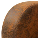 vidaXL Kreslo, hnedé, umelý semiš – Obrázok 4