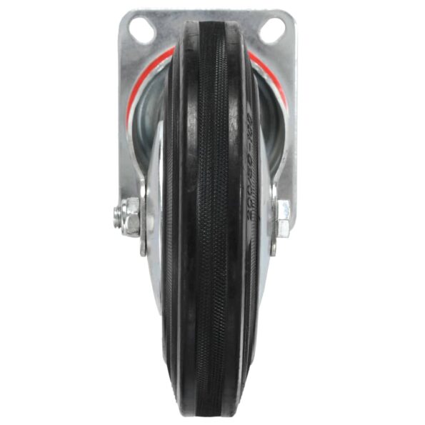 vidaXL Otočné kolieska 4 ks 200 mm – Obrázok 5