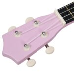 vidaXL Sopránové ukulele s taškou pre deti ružové 21" – Obrázok 8
