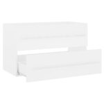 vidaXL Skrinka pod umývadlo, biela 80x38,5x48 cm, kompozitné drevo – Obrázok 5
