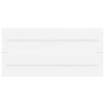 vidaXL Skrinka pod umývadlo, biela 100x38,5x48 cm, kompozitné drevo – Obrázok 5