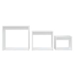 vidaXL Zasúvacie stolíky 3 ks biele drevotrieska – Obrázok 6