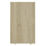 vidaXL Zasúvacie stolíky 3 ks dub sonoma drevotrieska – Obrázok 9