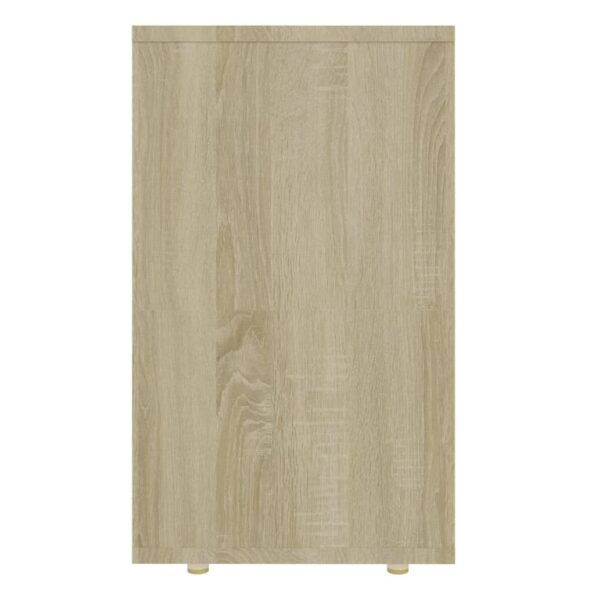 vidaXL Zasúvacie stolíky 3 ks dub sonoma drevotrieska – Obrázok 9