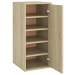 vidaXL Skrinky na topánky 2 ks dub sonoma 32x35x70 cm drevotrieska – Obrázok 12