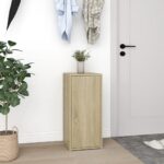 vidaXL Skrinky na topánky 2 ks dub sonoma 32x35x70 cm drevotrieska – Obrázok 4