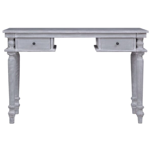 vidaXL Písací stôl 115x50x78 cm masívne mahagónové drevo – Obrázok 3