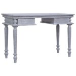 vidaXL Písací stôl 115x50x78 cm masívne mahagónové drevo – Obrázok 5