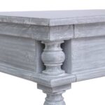 vidaXL Písací stôl 115x50x78 cm masívne mahagónové drevo – Obrázok 8