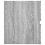 vidaXL Umývadlová skrinka sivá sonoma 41x38,5x45 cm spracované drevo – Obrázok 6