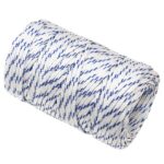 vidaXL Lodné lano biele 2 mm 50 m polypropylén – Obrázok 3