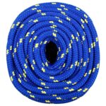 vidaXL Lodné lano modré 18 mm 25 m polypropylén – Obrázok 3