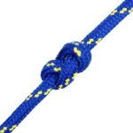 vidaXL Lodné lano modré 18 mm 25 m polypropylén – Obrázok 5