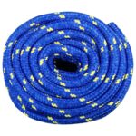vidaXL Lodné lano modré 20 mm 100 m polypropylén – Obrázok 3