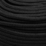 vidaXL Lodné lano čierne 8 mm 50 m polypropylén – Obrázok 4