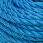vidaXL Pracovné lano modré 20 mm 50 m polypropylén – Obrázok 4