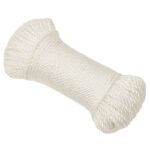 vidaXL Pracovné lano biele 3 mm 25 m polypropylén – Obrázok 2